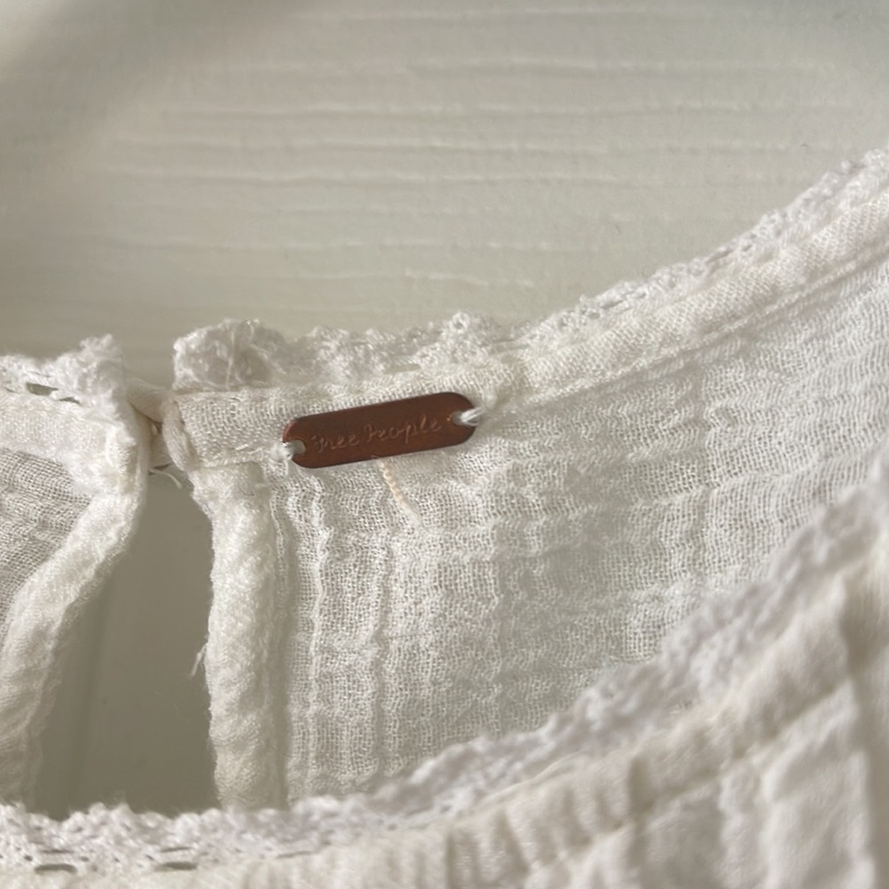 Free People Ruffle Top - Picture 4 of 5